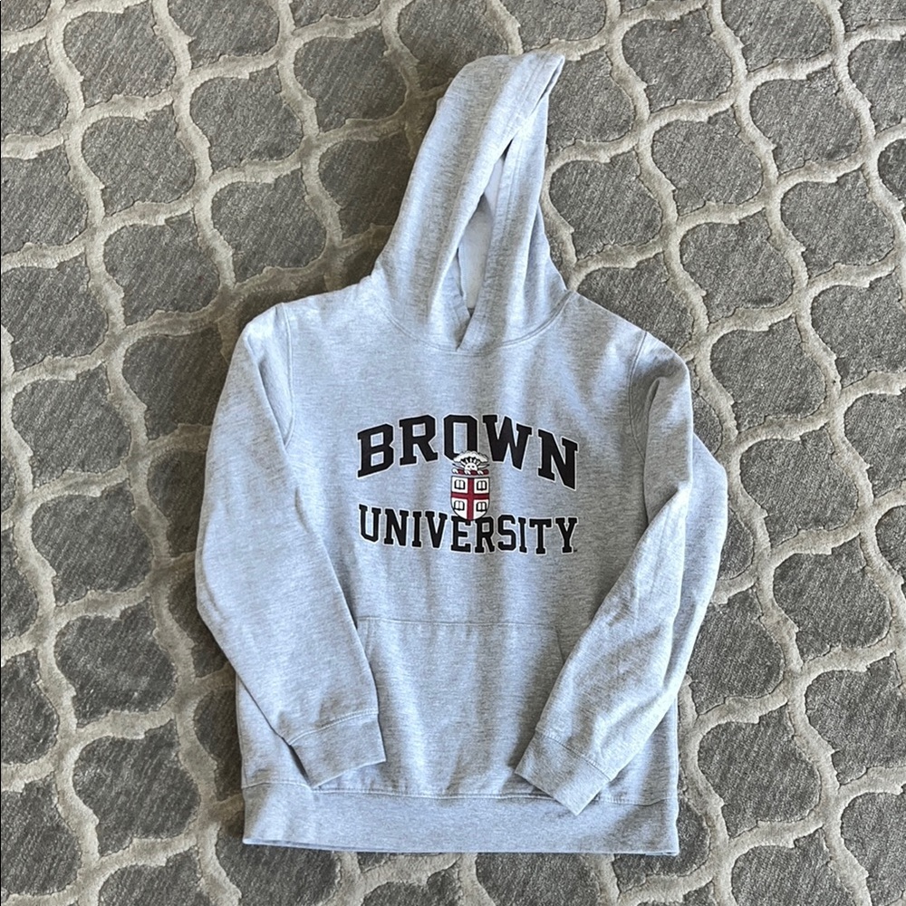 Gray University Kids Hoodie